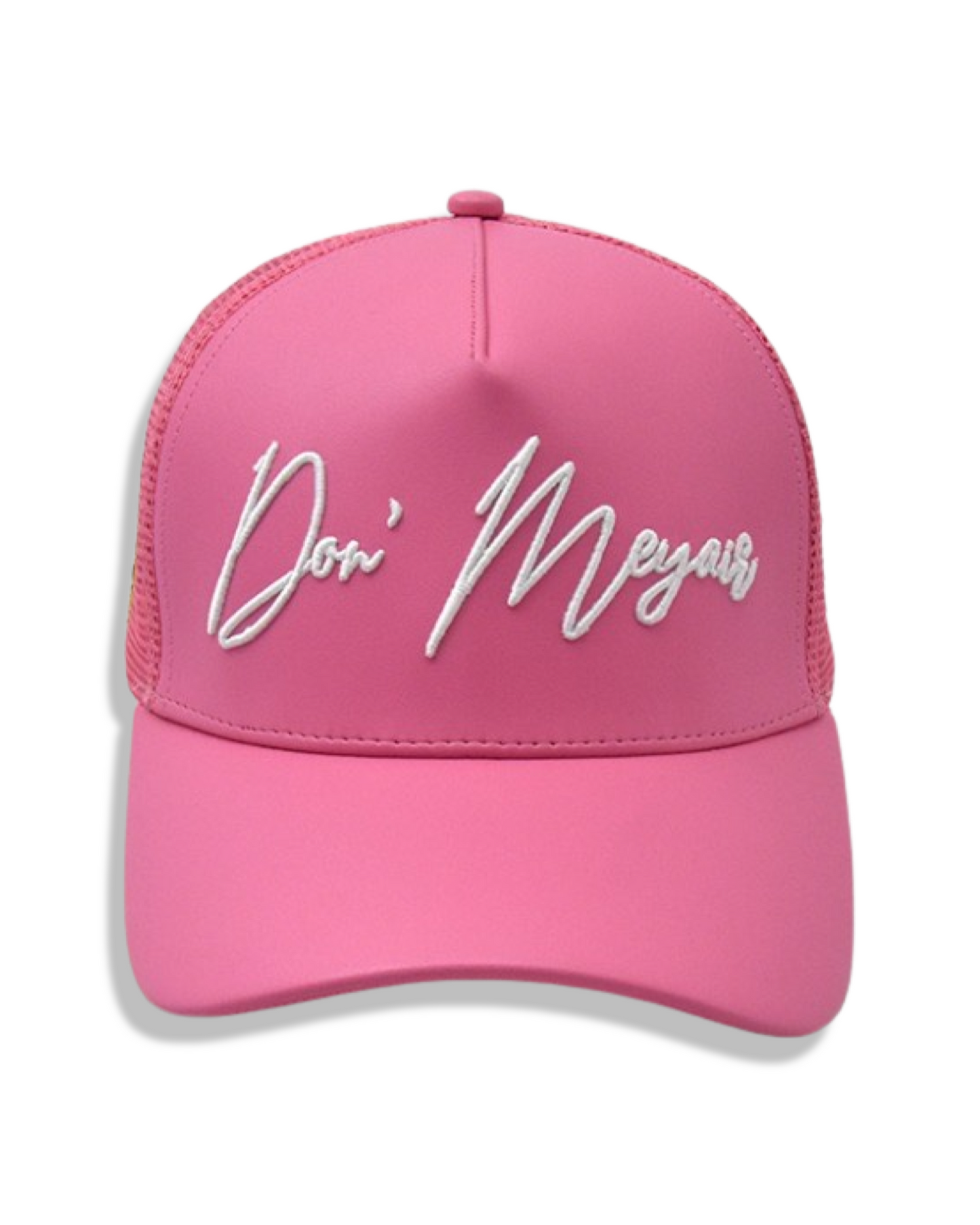 Don’meyair “Protect Thy Heart” Trucker Hat – Pink/White/Red