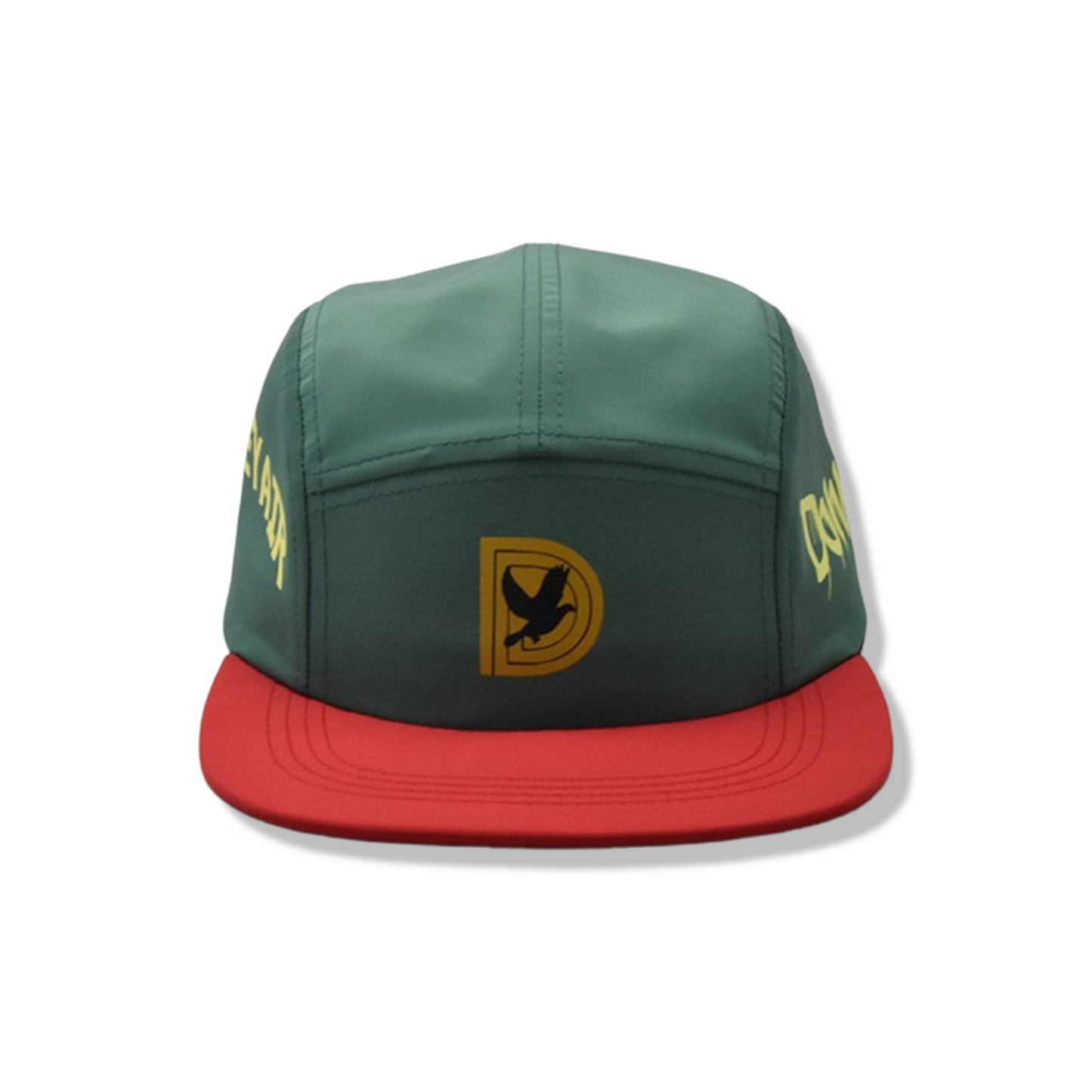 Don’meyair Heritage 5-Panel Cap – Forest Green/Red