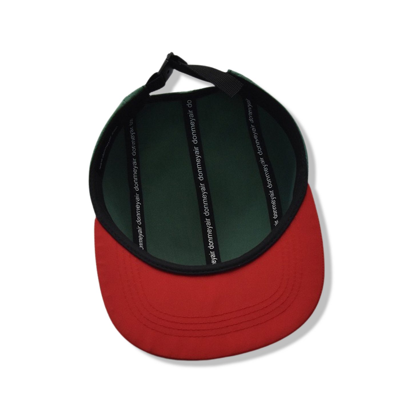 Don’meyair Heritage 5-Panel Cap – Forest Green/Red